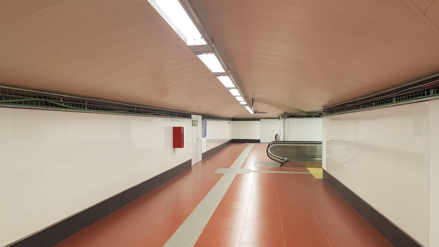Luces en el Metro de Madrid